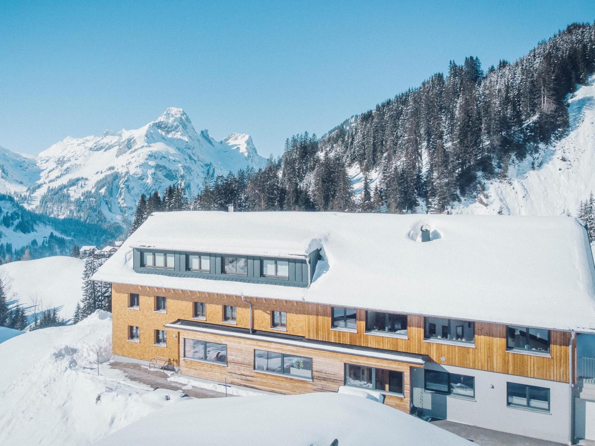Haus Berghof Bed and Breakfast Schröcken Εξωτερικό φωτογραφία
